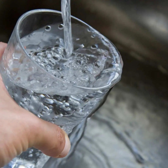 Et glas vand